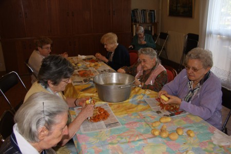 Atelier épluchage
